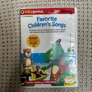 DVD only Favorite Children's Songs Sing-A-Longs with lively images‎